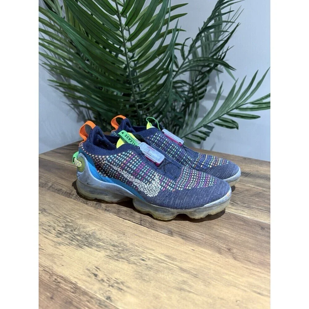 Nike Air baporMax 2020 flyknit multicolor CJ6740-400 Size 7 Men’s